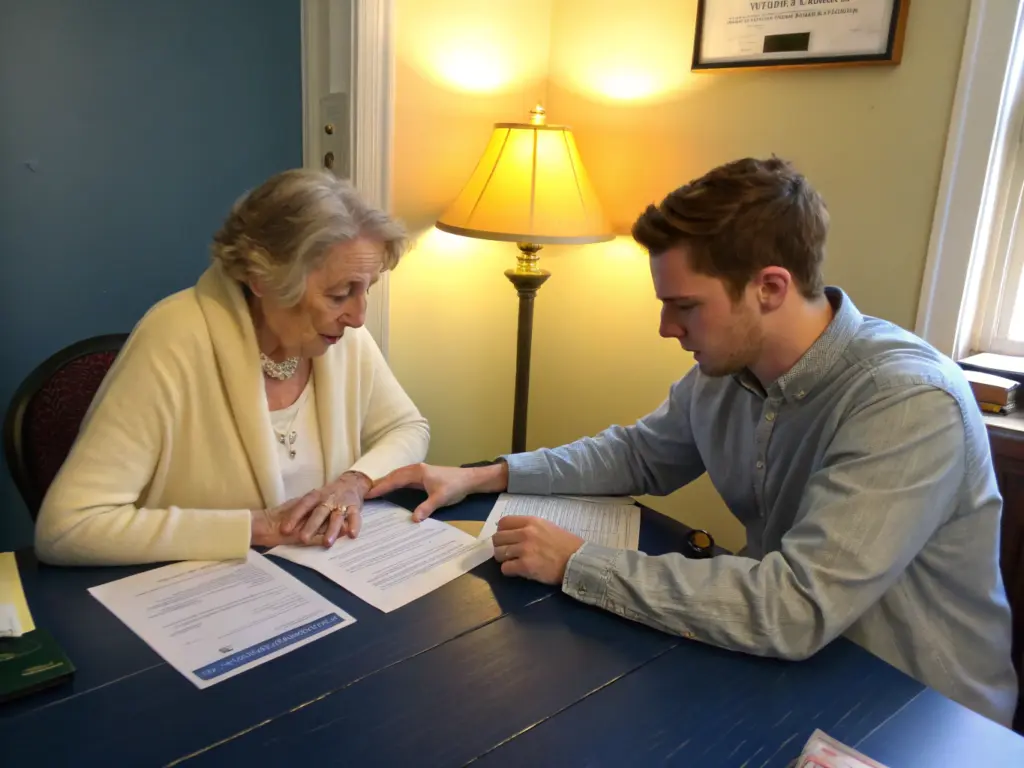 Senior woman receiving personalized Medicare Part D prescription drug plan consultation